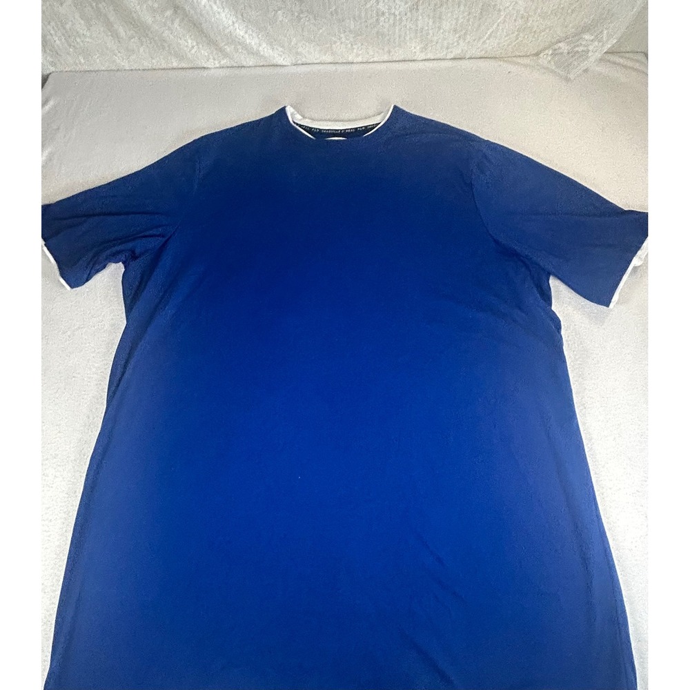 Shaquille O'Neal T-Shirt Mens 2XLT Royal Blue Athleisure